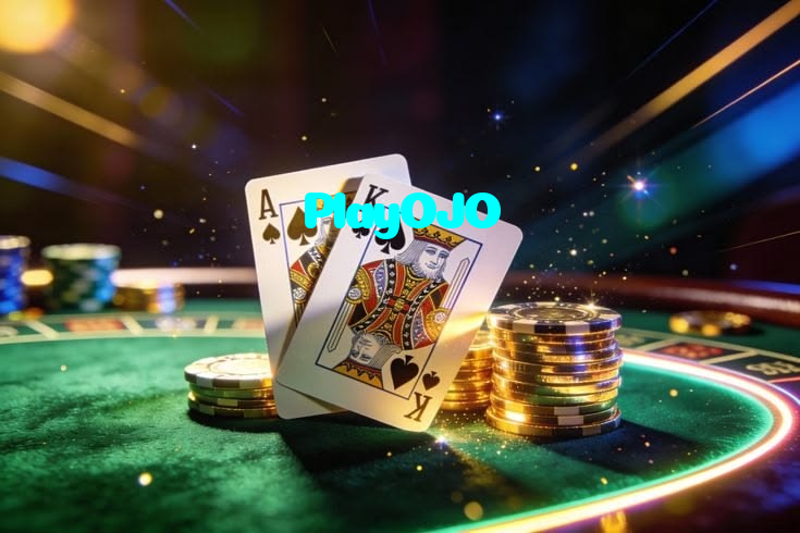 PlayOJO casino presented on mobile device in Pakistan with slots and live games